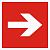 Знак F01-01 200*200 "Направляющая стрелка" пленка ФЭС в Тюмени